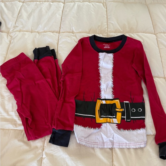 Christmas Elf and Santa Pajama Set of 2 - Picture 2 of 3
